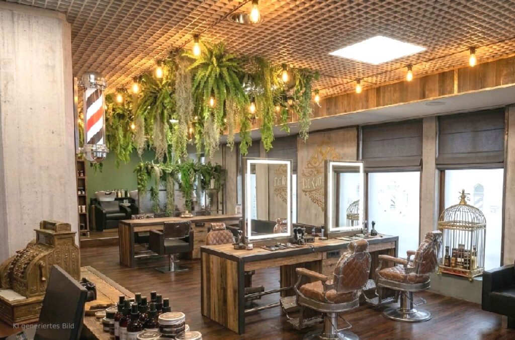 16_Beispieleinrichtung für Barbershop